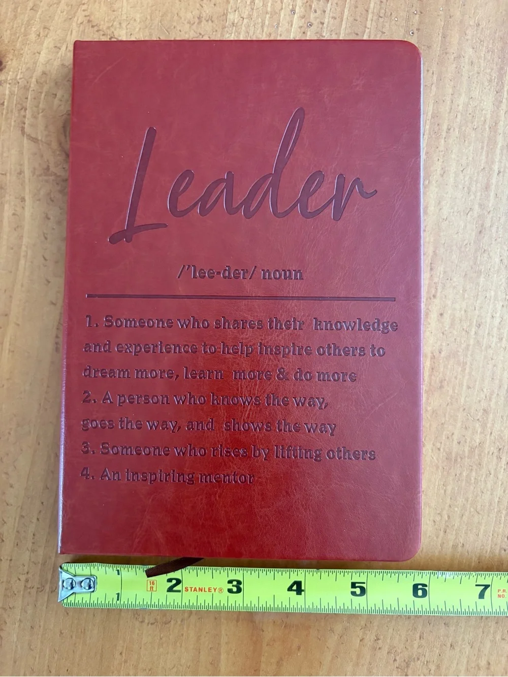 Source Unknown Red Leader & Difference Maker Hardcover Journals